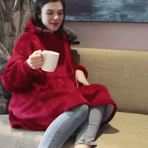 felpa coperta calda