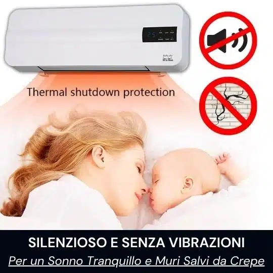 termoconvettore elettrico parete silenzioso