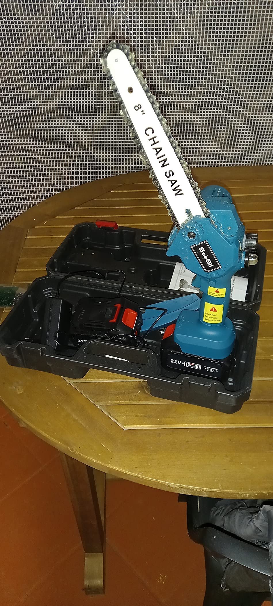 mini motosega funziona